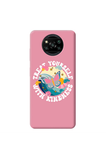 Other Xiaomi Poco X3 /X3 Pro Kindless Yourself Pink Colored Silicone TPU Θήκη