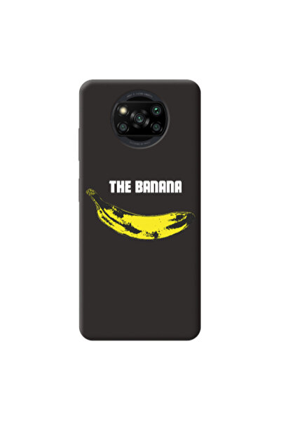 Other Xiaomi Poco X3 /X3 Pro The banana Black Colored Silicone TPU Θήκη