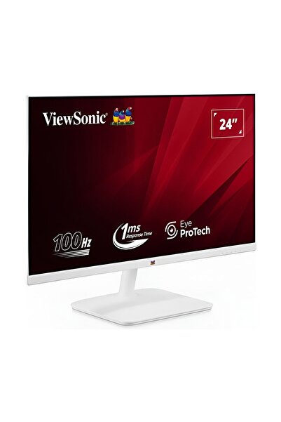 ViewSonic 24'' Full HD 100Hz 1ms VA2432-H-W-2 Beyaz Monitör