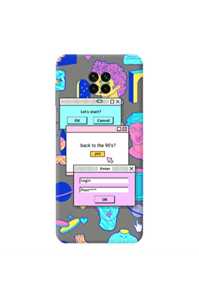 Other Xiaomi Redmi Note 9 Pro Enter Login Grey Colored Silicone TPU Θήκη