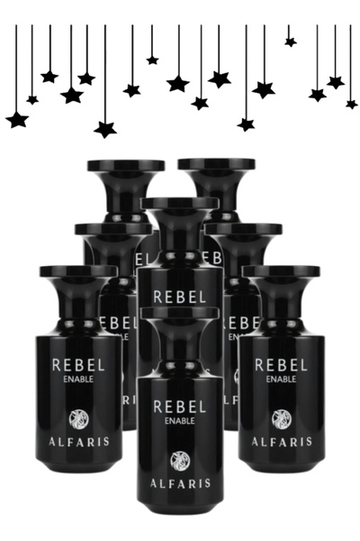 alfaris 8 قطع من عطر ريبل إنبل 100 مل