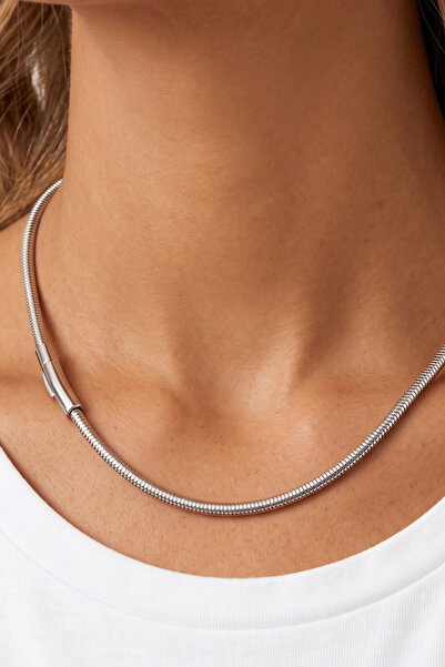 Beca Atelier 316L Steel Full Circle Necklace