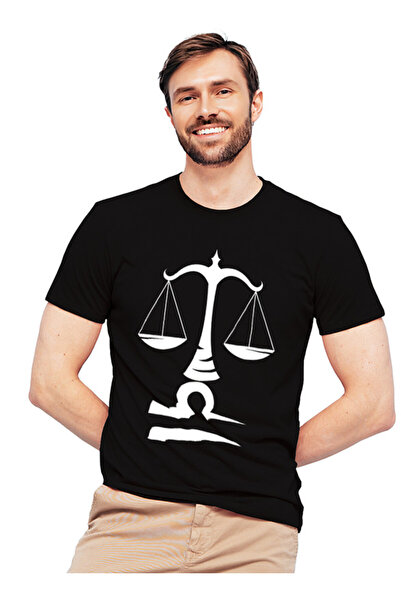 Generic Fashion World Zodiac Sign Libra High Quality Printed Cotton T-Shirt