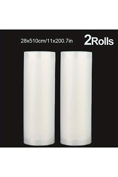 choice2 28x510CM 2 Rolls 2 Rolls Bulk Value Pack Heavy-Duty BPA-Free Vacuum S...