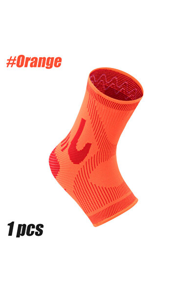 Choice3 M Orange 1pc Ankle Brace for Pain Relief, Sprained Ankle Support, Art...