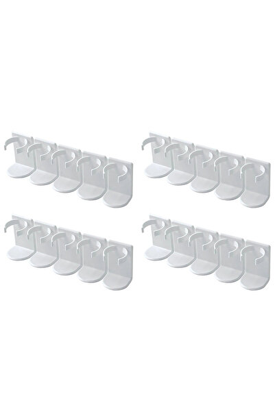 choice2 4PCS Adjustable Storage Rack Wall Mounted Jar Holder Organizer Space-...