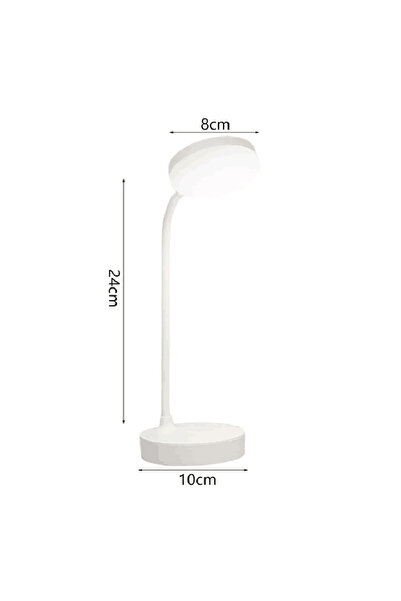 Choice USB 1500mAh Table Lamp USB Plug Rechargeable Desk Lamp Bed Reading Boo...