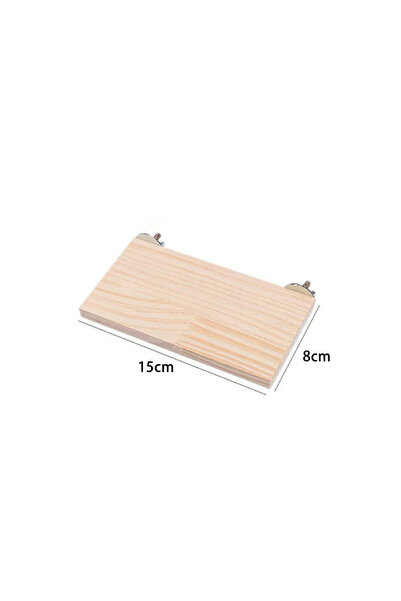 Choice1 M Pet Wood Jumping Platform Bird Toys Gerbils Mice Parrot Rack Hamste...