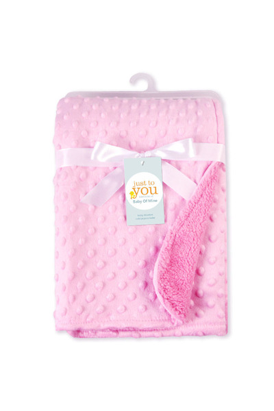 Choice4 Pink Baby Blanket Newborn Soft Fleece Baby Boy Blanket Solid Baby Gir...