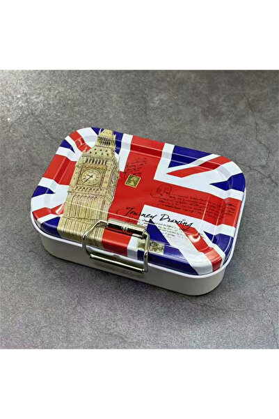 Choice4 SZL 1Pc Vintage Double-layer slide buckle small box with compartment ...