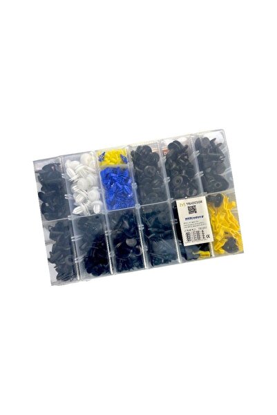 Raistar Σετ συνδετήρες αυτοκινήτου 13 τύπων - 545pcs - 180263