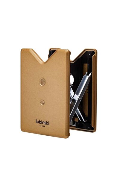 Lubinski New Design Katlanır Slim Delicili Puro Sehpası Gold LB-904