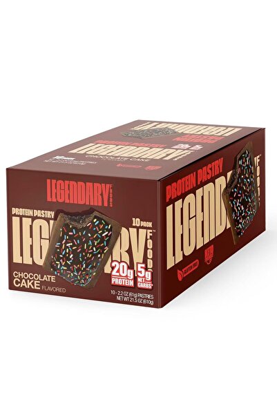 LEGENDARY FOODS 20g Protein Pastry - Low Carb Meal Replacement Bar