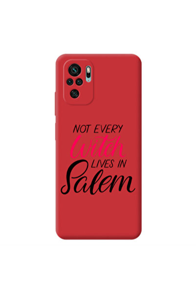 Other Xiaomi Redmi Note 10S Not every witch lives in salem Red Colored Silico...