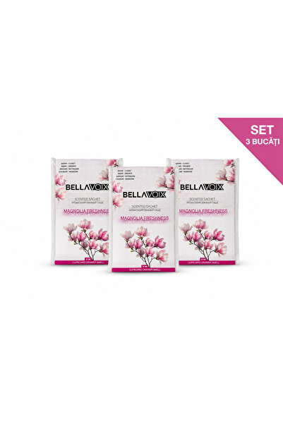 BELLAVOIX Plicuri Parfumate pentru Dulap și Sertare, Set 3 Bucăți x 21 g, Par...