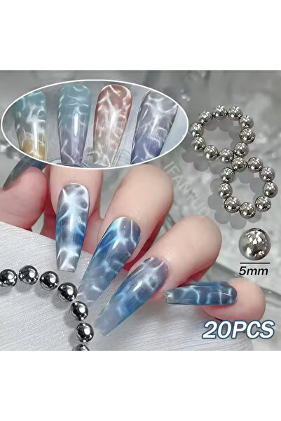 Choice1 20Pcs Set 10/40Pcs Cat Eye Nail Magnet Tools Set Pattern Designs Ball...