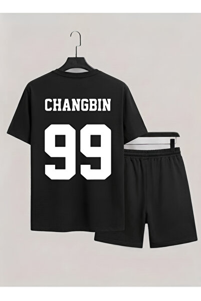 MAGORS Straykids Changbin Printed 100% Cotton Crewneck Children's Tshirt-Shor...