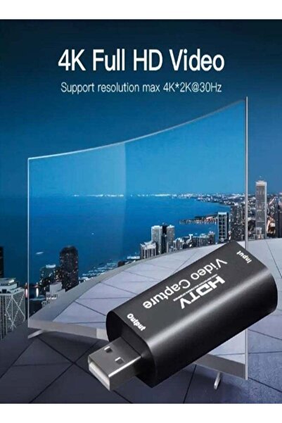Generic Compact 4K HDTV Video Capture Card – Stream, Record & Share with Ease