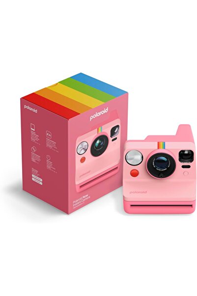 Polaroid Now 3rd Generation I-Type Instant Film Camera - Pink - Camera Only N...