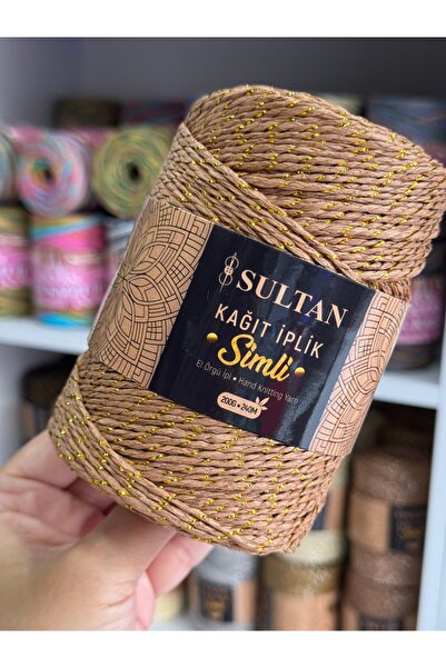 Sultan Simli Kağıt Örgü İpi Renk 234 200 gr