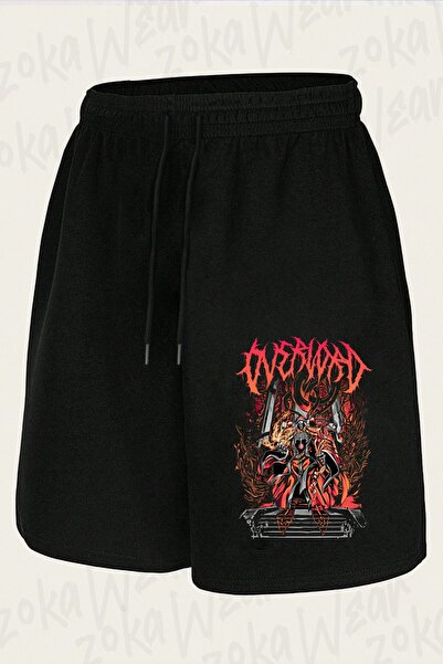 ZOKAWEAR Unisex Ainz Ooal Gown Hardrock dizajn šortsa sa printom