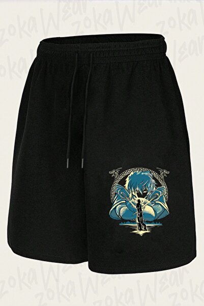 ZOKAWEAR Unisex Vinland Saga Thorfinn V2 Design Printed Shorts