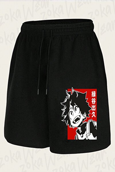 ZOKAWEAR Unisex My Hero Academia Izuku Midoriya Vip Design Printed Shorts