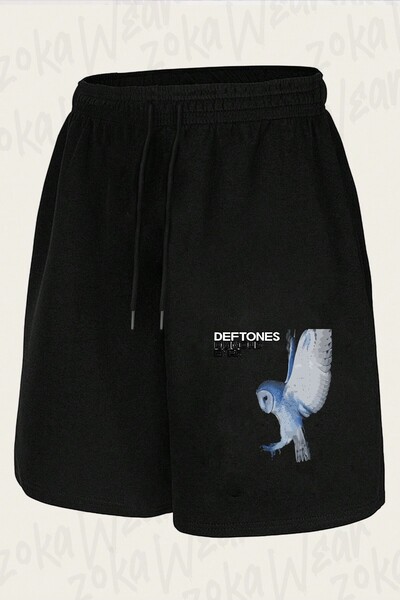 ZOKAWEAR شورت مطبوع بتصميم Diamond Eyes Deftones للجنسين