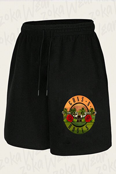 ZOKAWEAR Unisex Guns N Roses V28 Design Printed Shorts