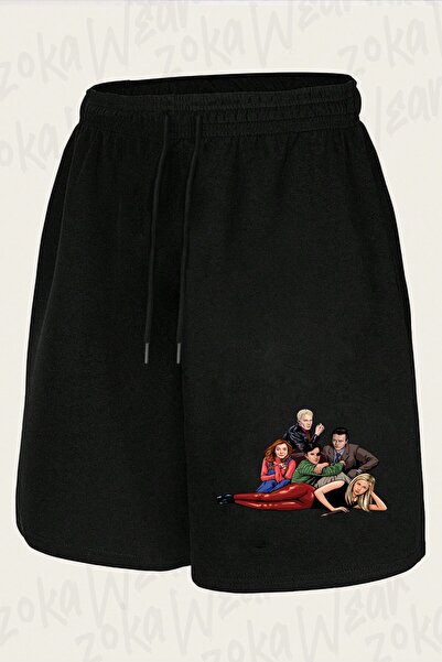 ZOKAWEAR Unisex σορτς με στάμπα Buffy The Vampire Slayer