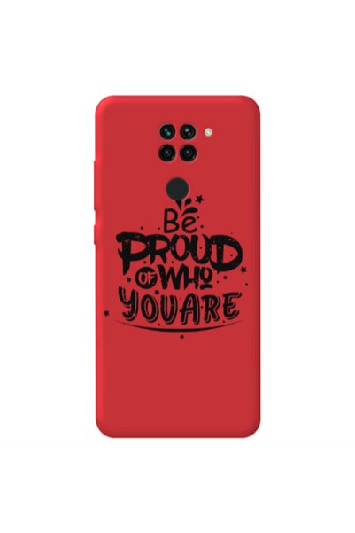 Other Xiaomi Redmi Note 9 Be proud of who you are Red Colored Silicone TPU Θήκη