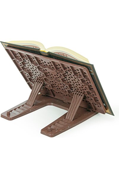 BERAT Plastic Lectern,Practical Lectern,Brown Color,2 Pieces,Tabletop Lectern...