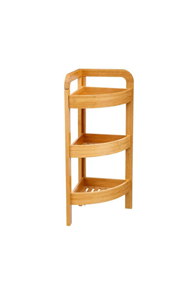 5five Simple Smart Corner shelf Astog, bamboo, 23 x 23 x 61 cm