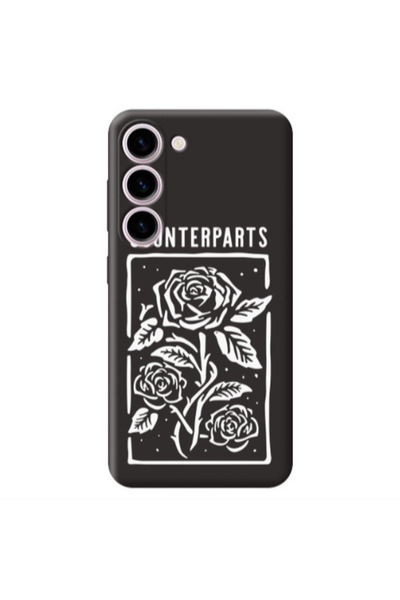 Other Samsung S23 Plus Counterparts Black Colored Silicone TPU Θήκη