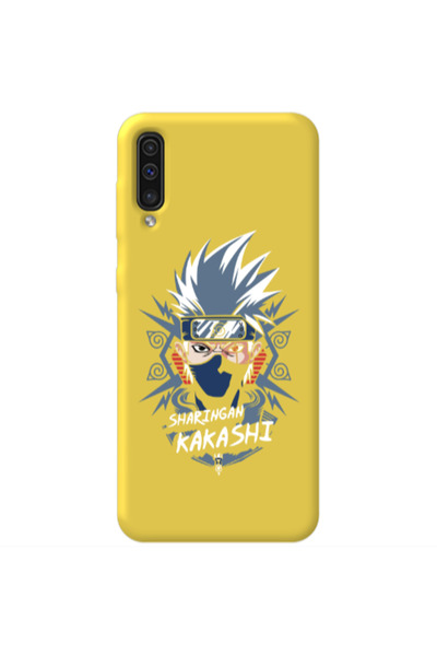 Other Samsung A70 Anime Mangoo Yellow Colored Silicone TPU Θήκη