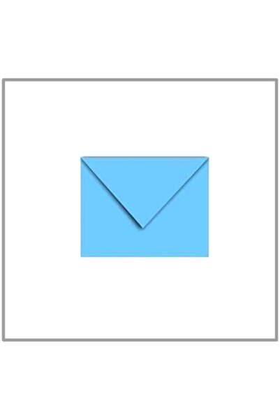 ASİL DOĞAN Doğan Envelope Small Business Card Blue - 20 Pieces