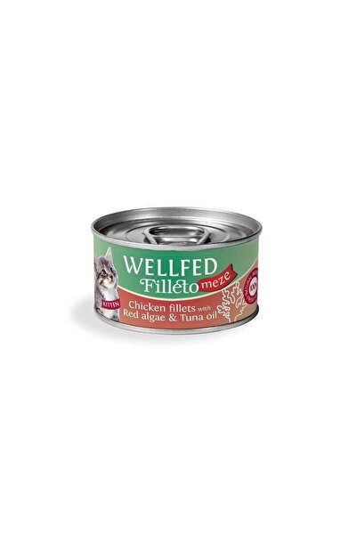 Wellfed Φιλέτο Μεζέ Κονσέρβα για Γατάκια με Κοτόπουλο 70γρ