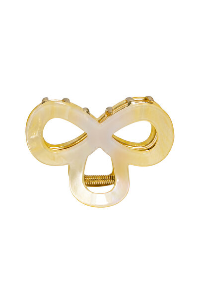 SHAKA Gold Shk2015 Infinity Design Hair Clip