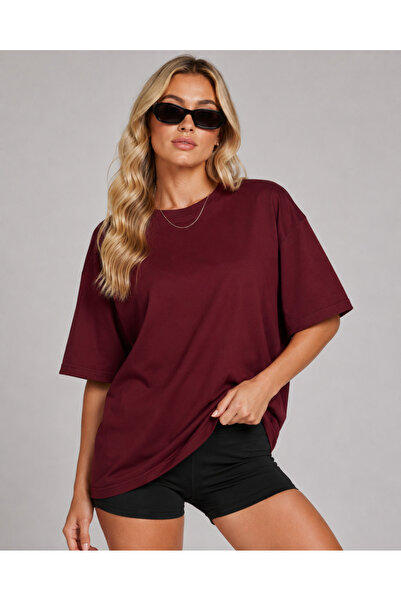 Moda Minimo Unisex Oversize Basic T-Shirt Women's Adult T-Shirt Basic T-Shirt...