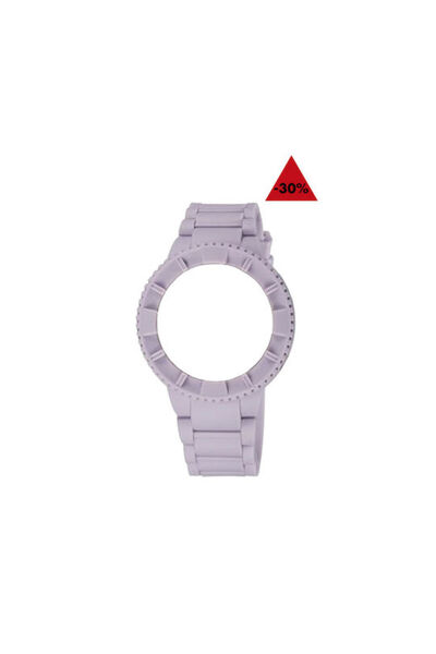 Other WATX & CO Λουράκι από καουτσούκ Μωβ 46mm