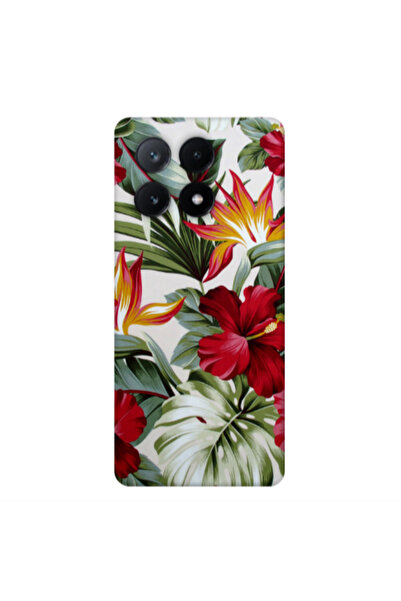 Other Xiaomi Poco X6Pro 5G laves and flowers Transparent Silicone TPU Θήκη