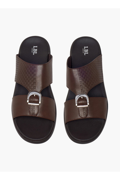 LBL by Shoexpress Men Buckle Accent Arabic Sandals