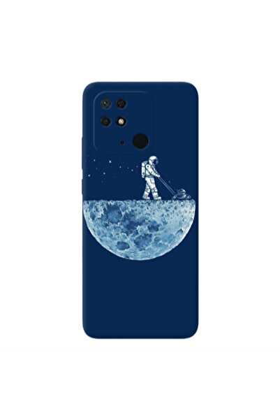 Other Xiaomi Redmi 10C Mowing the moon Transparent Silicone TPU Θήκη