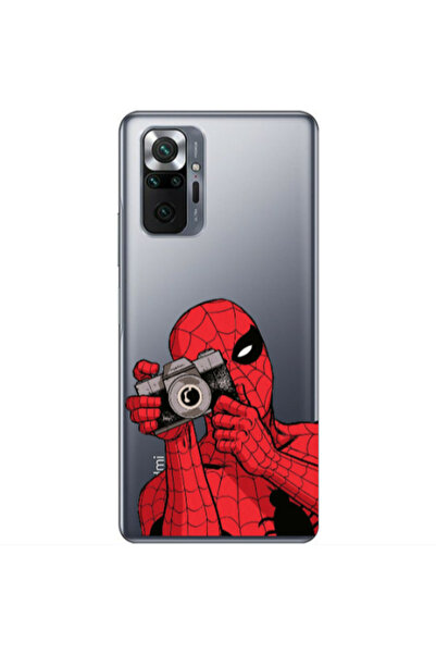 Other Xiaomi Redmi Note 10 Pro 4G Spiderman take picture Transparent Silicone...