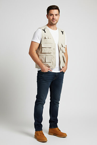SWAG Men’s Authentic Beige Vest VS 0002