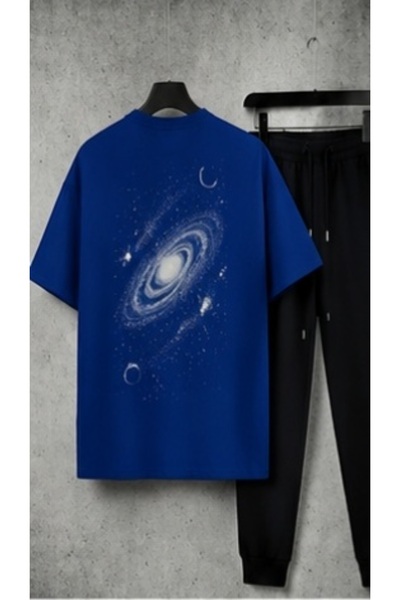 ship master Summer Collection New Arrival T-Shirt & Shorts Set Printed Patter...