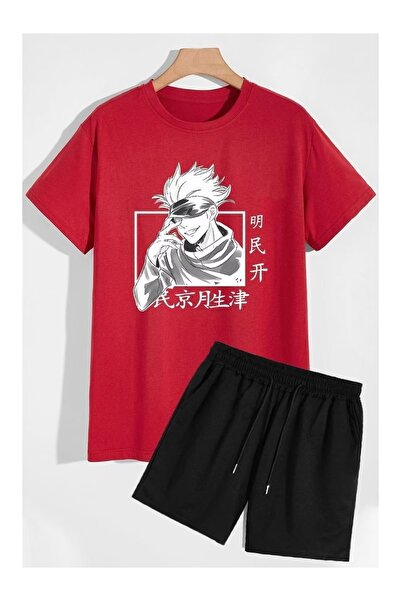 ship master Summer Collection New Arrival T-Shirt & Shorts Set Printed Patter...