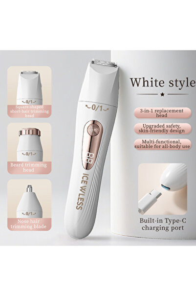 choice2 WHITE A Multifunctional Shaver, Home Underarm Hair Removal Device, Wo...