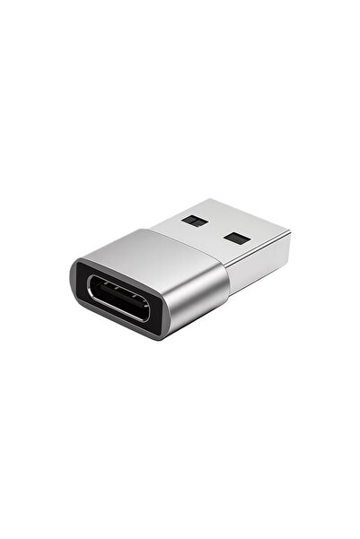 Choice1 Silver1piece USB to Type C Adapter OTG Type C Female to USB Male Conv...