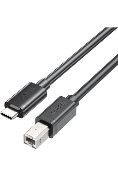 Unitek Cablu USB 2.0 USB Tip-C Mascul la USB-B Negru 3m